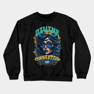 DIVINE MUSHROOMS PINUP Crewneck Sweatshirt